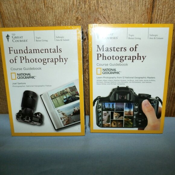 The Great Courses Fundamentals & Masters of Photography DVD w/ Guidebook  SEALED - Picture 1 of 9